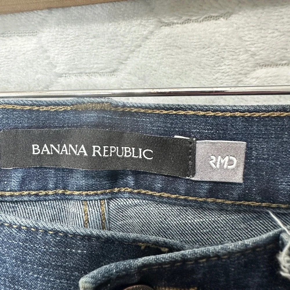 Banana Republic Mens Slim Jeans Blue 31x30 Casual‎ Classic Denim Preppy Normcore